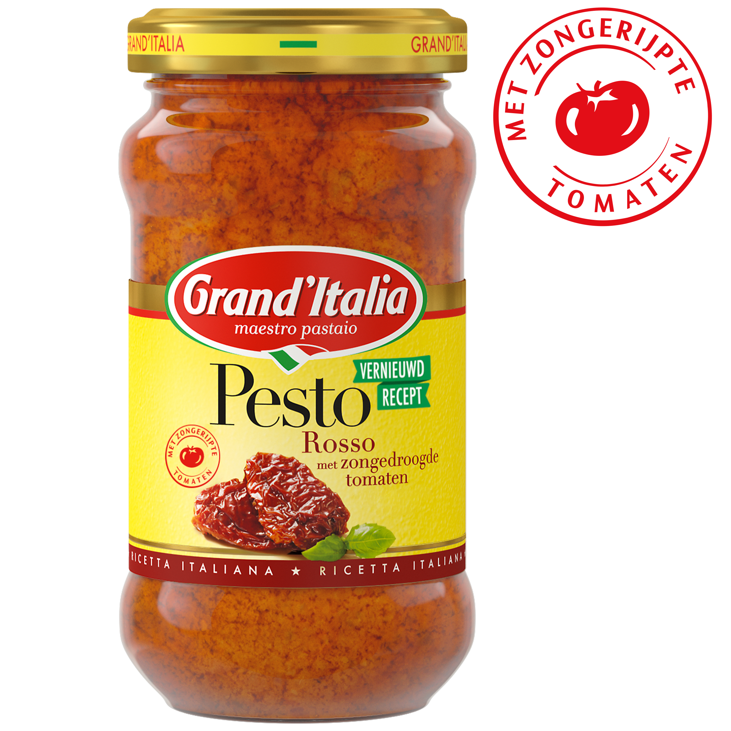 Pesto Rosso 185g Grand'Italia - claim